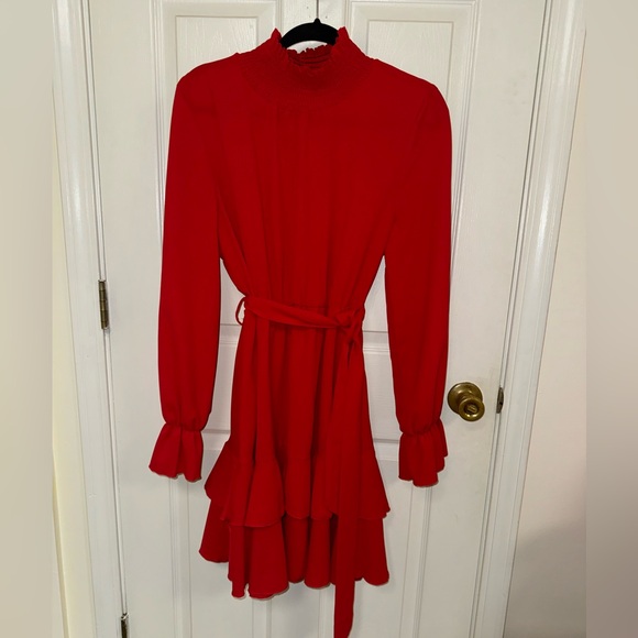 A-Line Red Dress Size XL - Picture 4 of 9